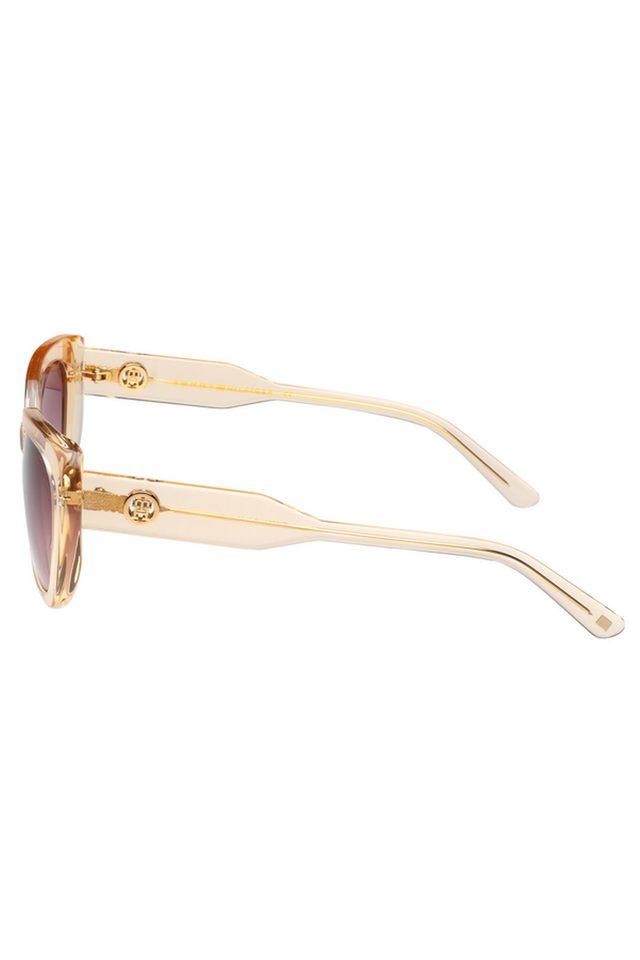Women Full Rim Non-Polarized Oval Sunglasses - TH 2661 C4 NUDGDBR 53 S with case