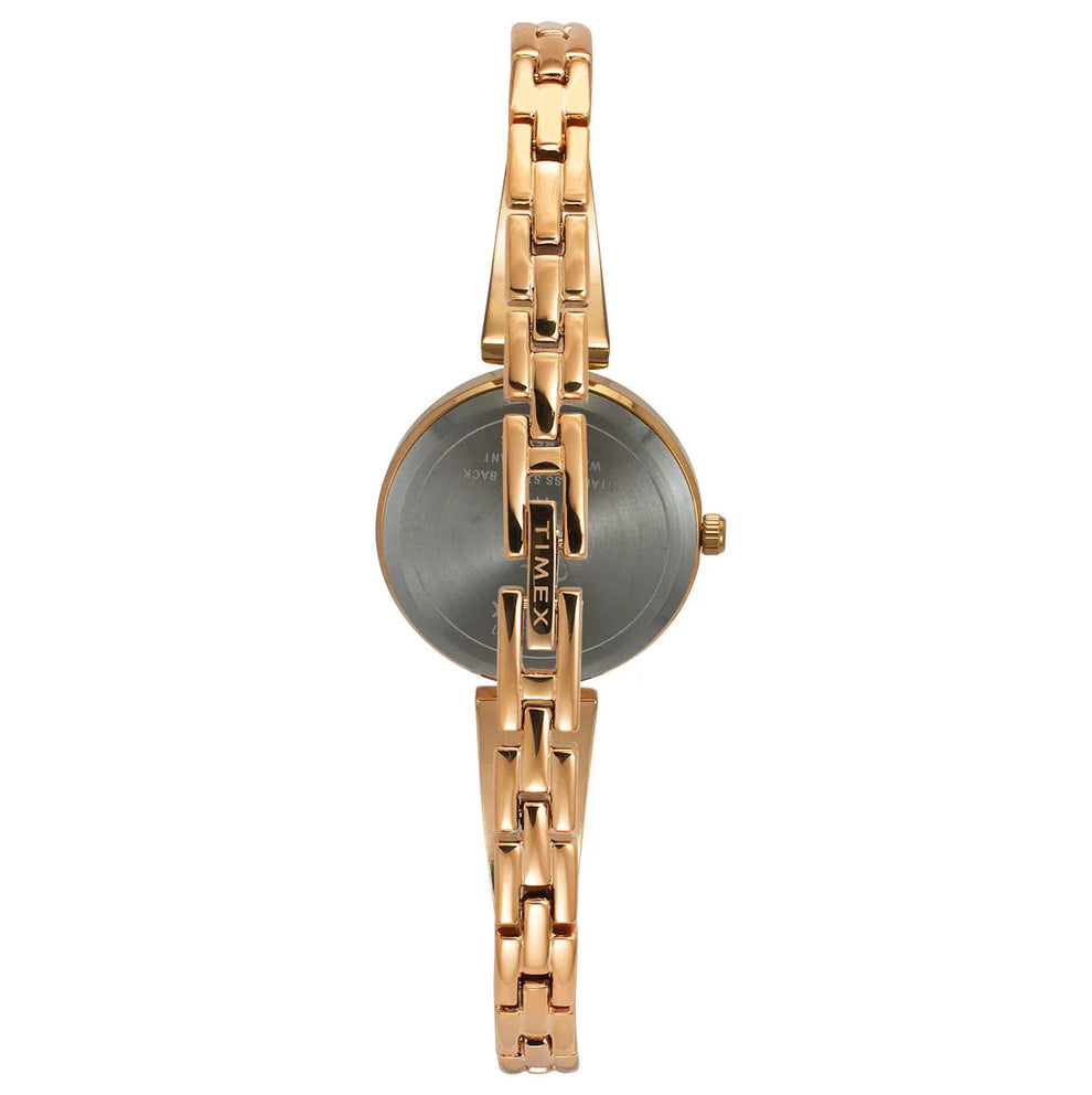 Timex Fria Women Silver Round Dial Analog Watch - TWEL19802