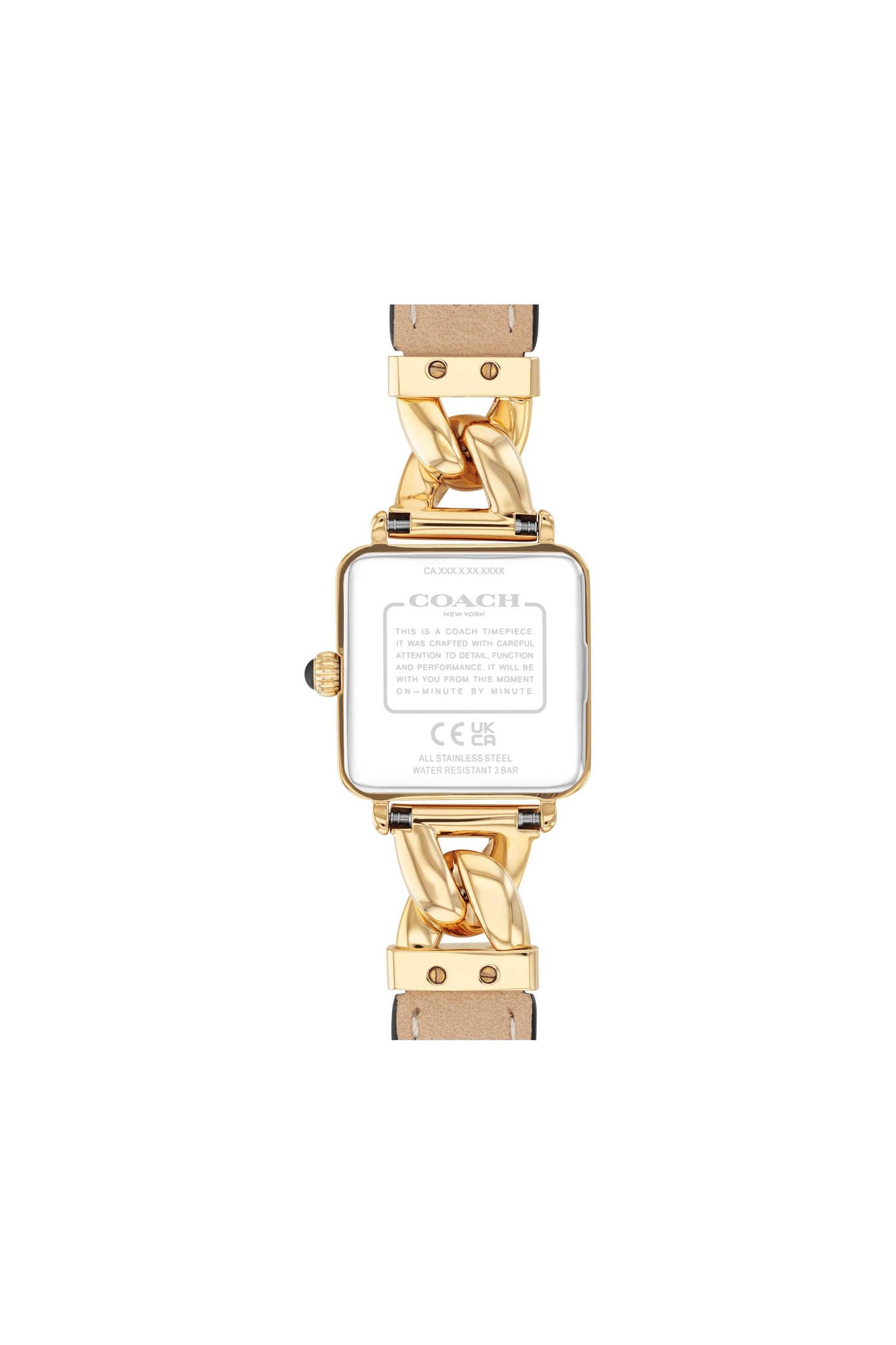 Cass Black Dial Leather Analogue Watch For Women 14504356