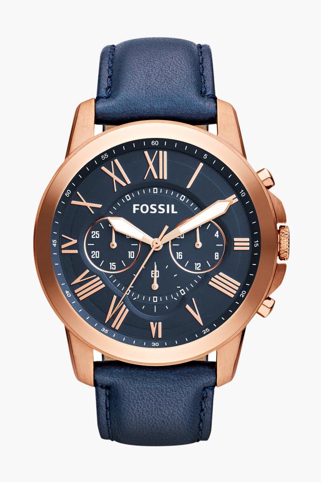 Mens Chronograph Leather Watch - FS4835I