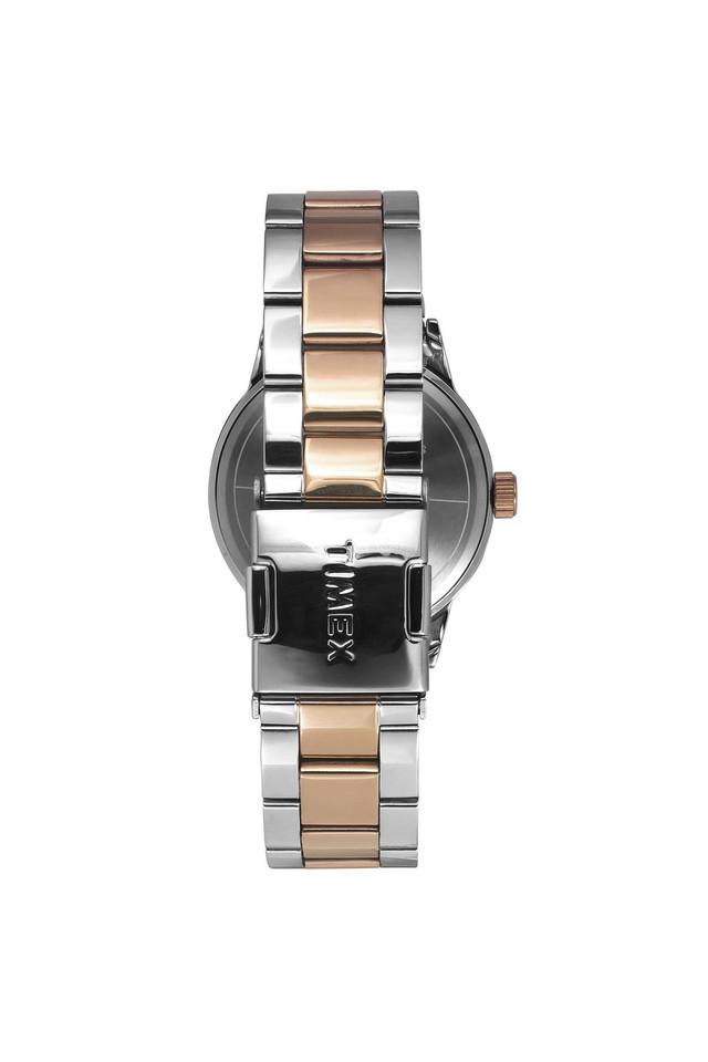 Timex Men E Class Quartz Black Dial Analog Stainless Steel Watch TWEG19919