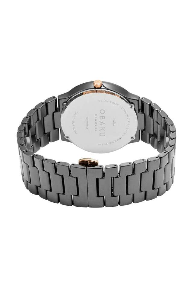 Obaku Denmark
Svale 42 x 46 mm Black Dial Ceramic Analogue Watch for Men - V281GXBBCB