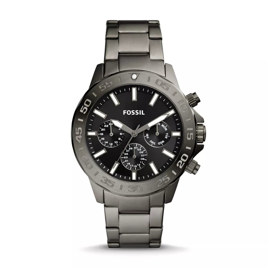 Bannon Multifunction Smoke Stainless Steel Watch