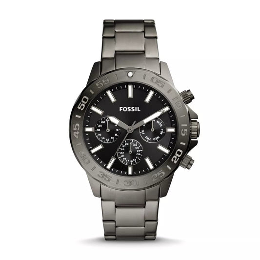 Bannon Multifunction Smoke Stainless Steel Watch