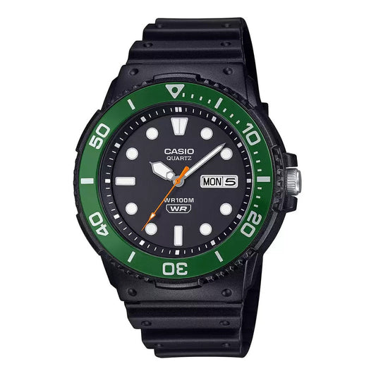 Casio Youth Analog Black Yellow-Gold, MRW-230H-1E3VDF-A2404