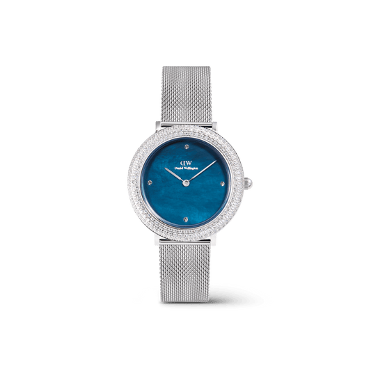 Crystalline Bezel Sterling Blue