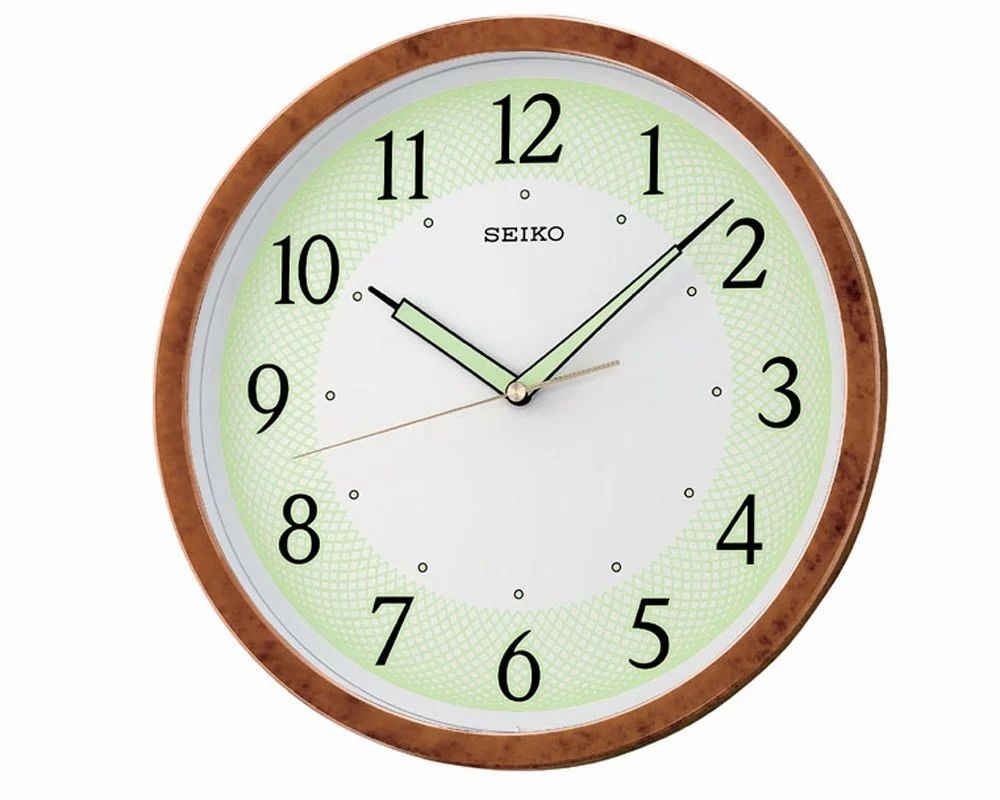 Analog Seiko QXA472BT Wall Clock