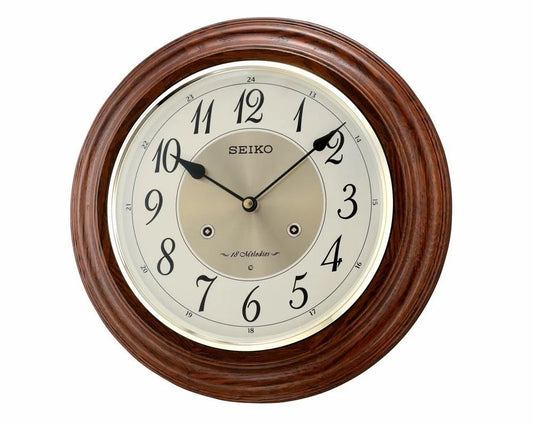 Analog Seiko QXM283BN Wall Clock