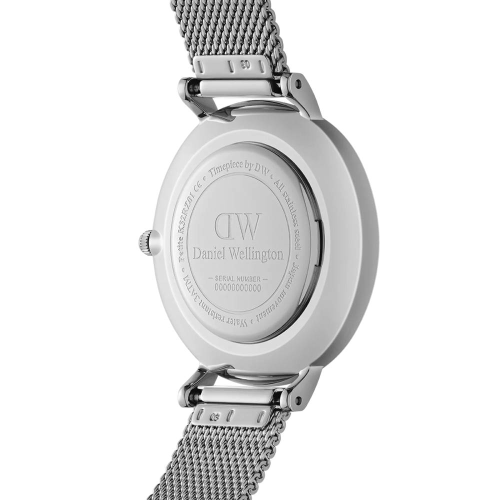 Daniel Wellington Petite Women White Round Dial Analog Watch