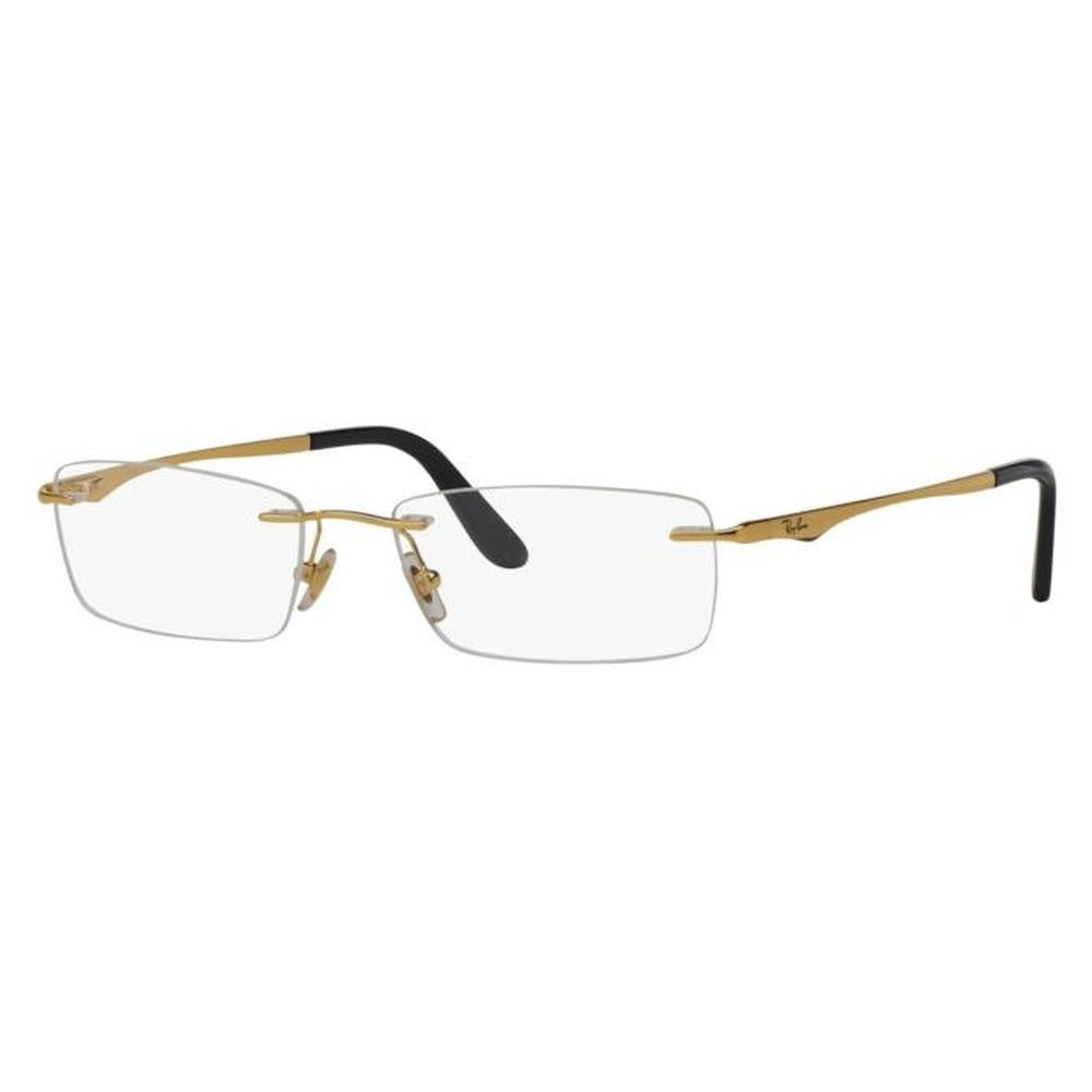 RAYBAN RB6303I 2500 53 – 3 pcs Rayban Gold Square