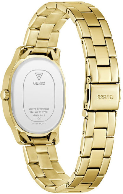 Eleanor Women Quartz Green Dial Analog Stainless Steel Watch GW1094L2