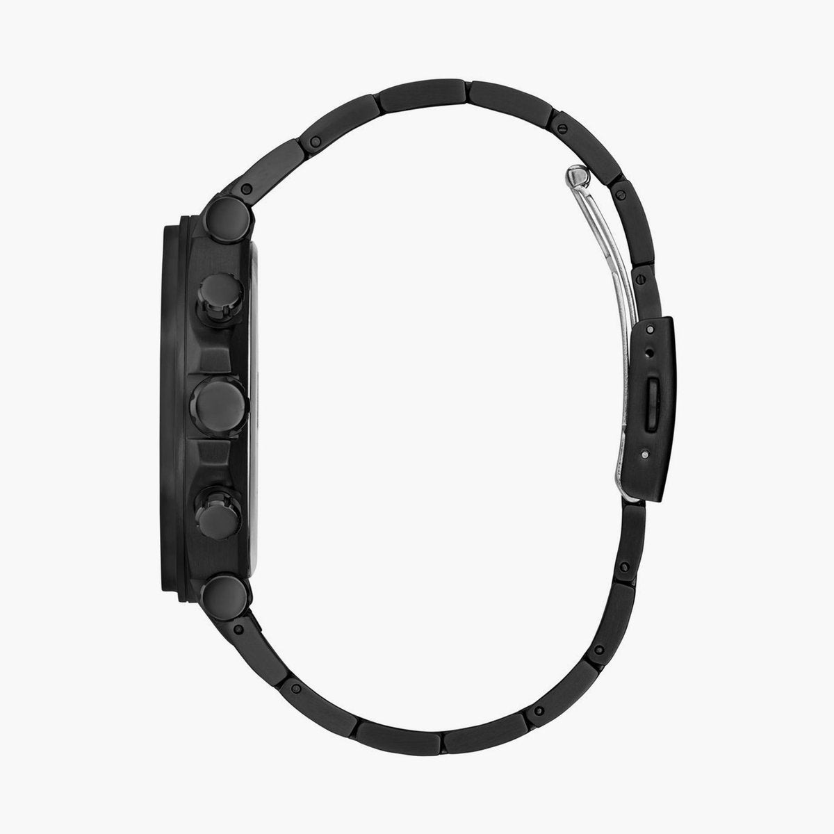 Edge Men Quartz Black Dial Chronograph Stainless Steel Watch GW0539G3