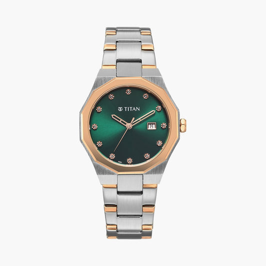 TITAN Purple Radiance Analog Watch - 95376KM01