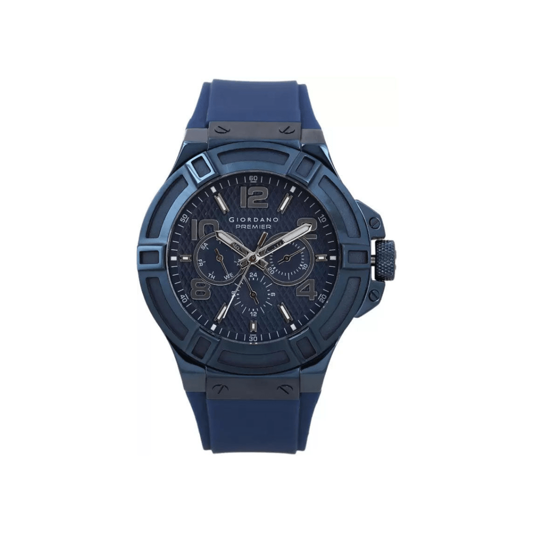 Men Navy Multifunction Analogue Watch P1059-0C