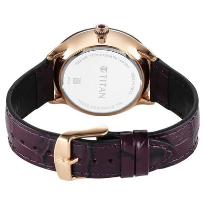 Titan Caleum Sun Moon Phase in Scarlet Red - Stellar Edition