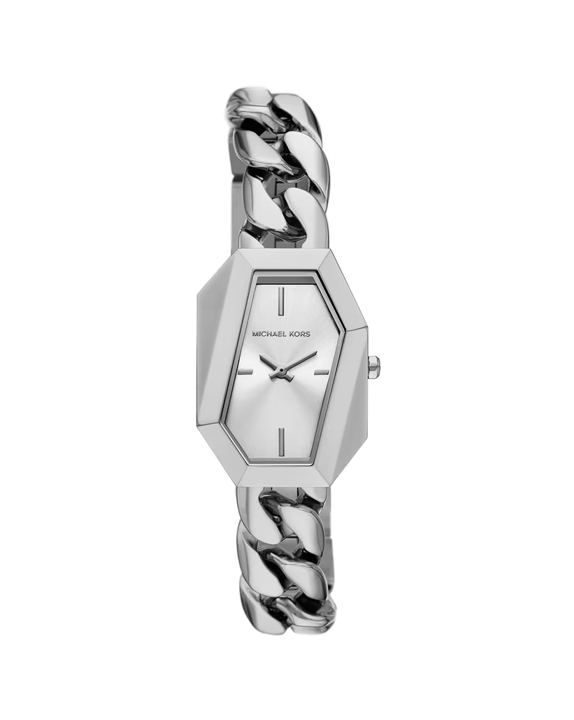 Suri Women Quartz Silver Dial Analog Stainless Steel Watch MK4879