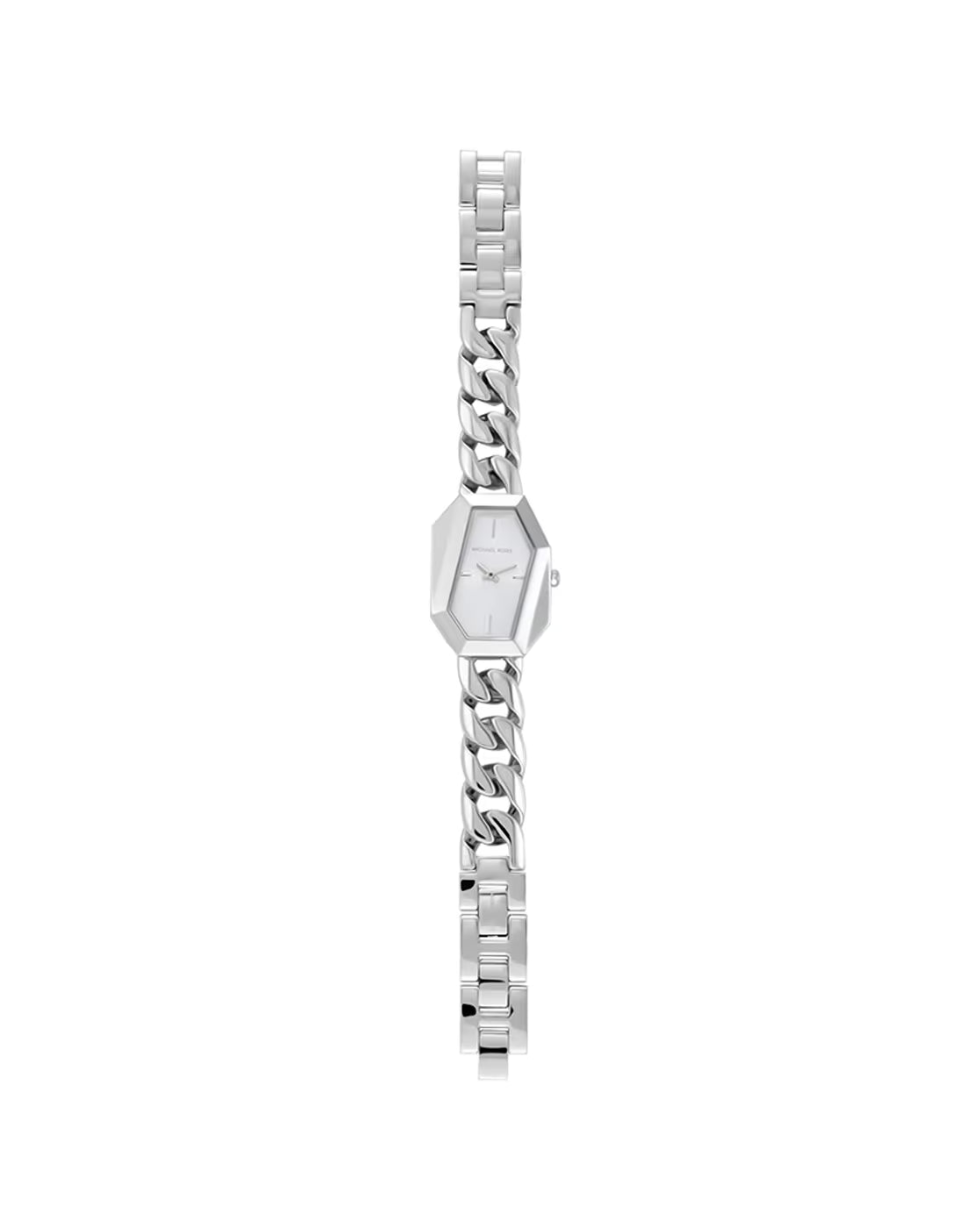 Suri Women Quartz Silver Dial Analog Stainless Steel Watch MK4879