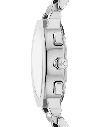 Gramercy Women Quartz Silver Dial Chronograph Stainless Steel Watch MK7522
