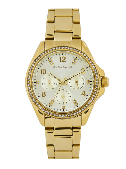 Women Muted Gold-Toned Dial Watch 2720-22