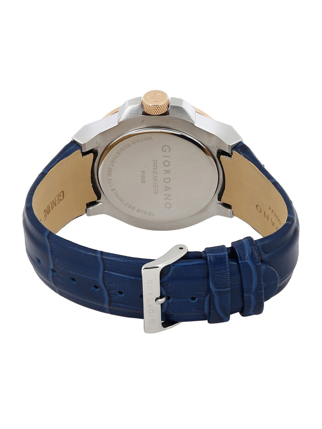 Men Navy Multifunction Analogue Watch P1059-06