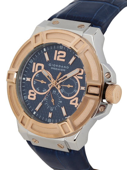 Men Navy Multifunction Analogue Watch P1059-06