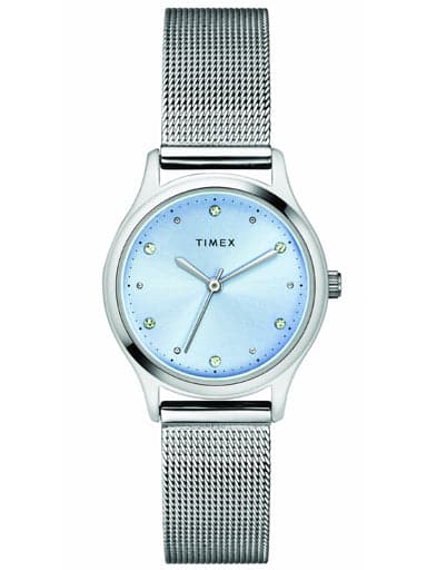 Timex Analog Blue Dial Women'S Watch Tw0Tl8708