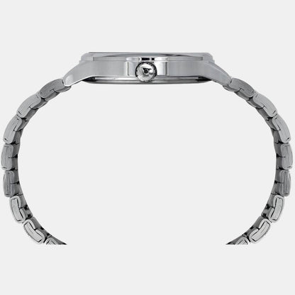 Fashion Men Quartz Blue Dial Chronograph Stainless Steel Watch TWEG18507