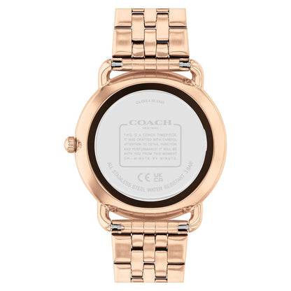 Elliot Women Quartz Silver White Dial Analog Stainless Steel Watch 14504285