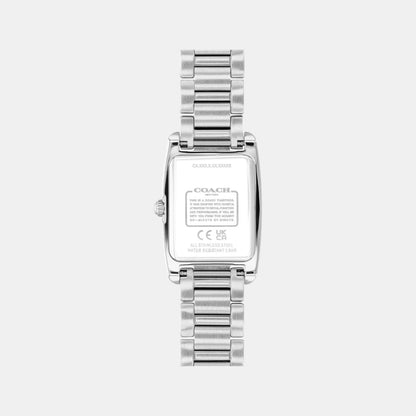 Reese Women Quartz White Dial Analog Stainless Steel Watch 14504590