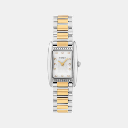 Reese Women Quartz White Dial Analog Stainless Steel Watch 14504590