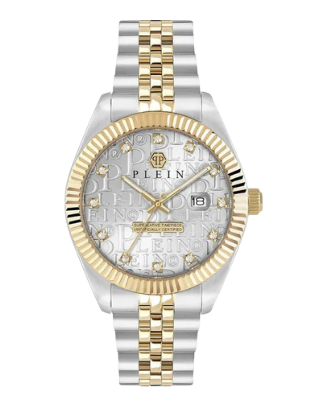 Men Quartz Grey Dial Analog Stainless Steel Watch PWMFA0425