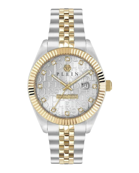 Men Quartz Grey Dial Analog Stainless Steel Watch PWMFA0425