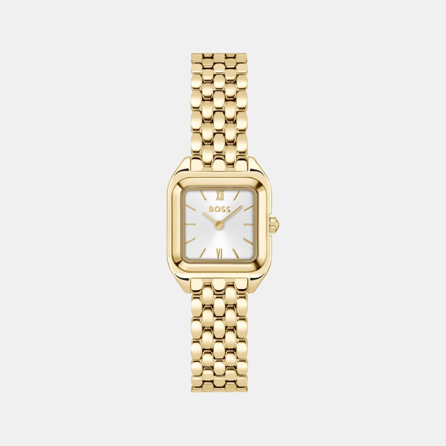 Mae Petite Women Quartz Silver White Dial Analog Stainless Steel Watch 1502823