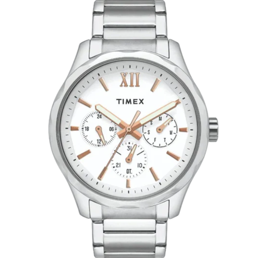 TIMEX Men Blue Round Dial Analog Watch - TW0TG7626