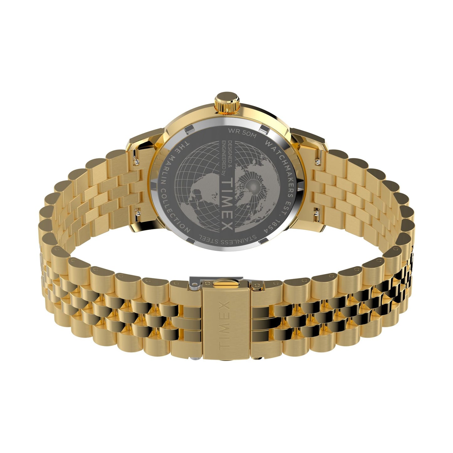 Timex Marlin Black Round Quartz Men Watch