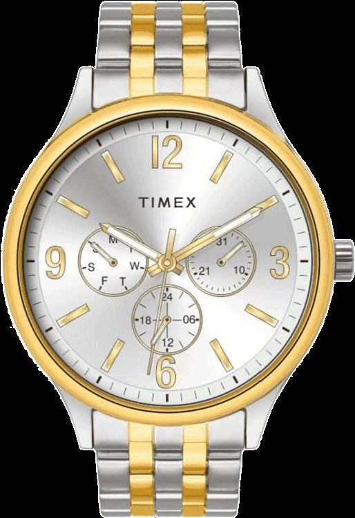 Timex Arabic and markers Silver Dial Men's Watch TWEG18441