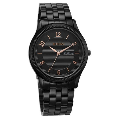 Titan Karishma Black Dial Watch for Men