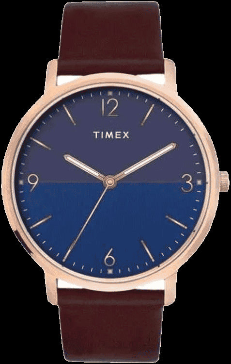 Timex Nexus Blue Dual finish Dial Analog Men's Watch - TW0TG8030