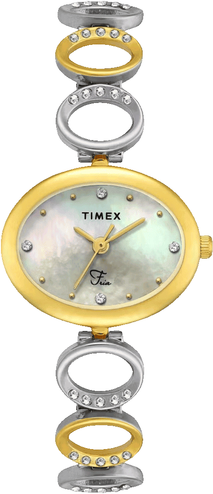 Fria Women Quartz Dial Analog Brass Watch TWEL24000