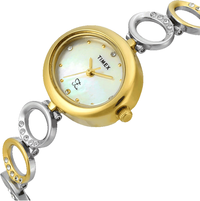 Fria Women Quartz Dial Analog Brass Watch TWEL24000