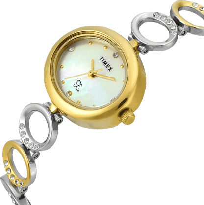 Fria Women Quartz Dial Analog Brass Watch TWEL24000