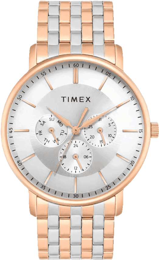 Trendline Men Quartz Dial Multi-Function Stainless Steel Watch TWTG12805