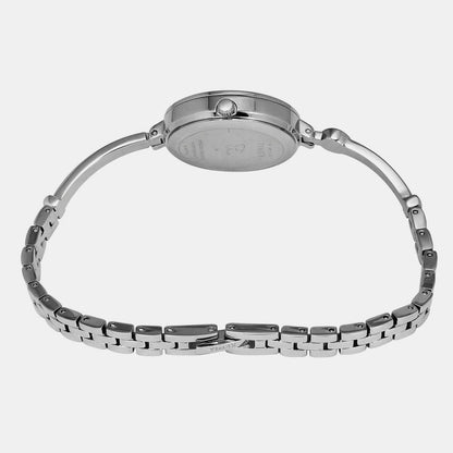 Fria Women Quartz Mother Of Pearl Dial Analog Brass Watch TWEL18400