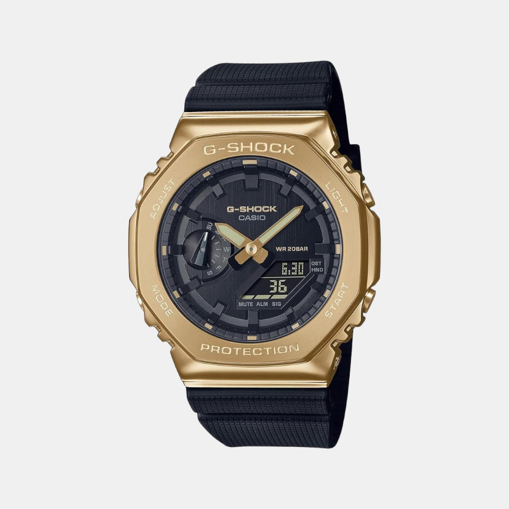 G-Shock Men Quartz Black Dial Analog-Digital Resin Watch G1278