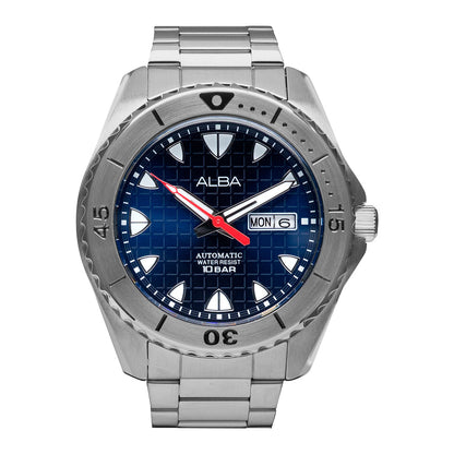 AL4579X1 Blue Patterned Dial Automatic Watch