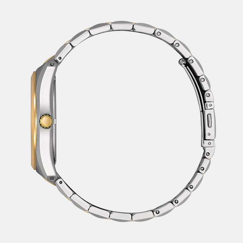 Corso Men Eco-Drive Green Dial Analog Stainless Steel Watch BM7339-89X