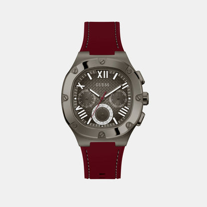 Headline Men Quartz Grey Dial Chronograph Silicone Watch GW0571G4