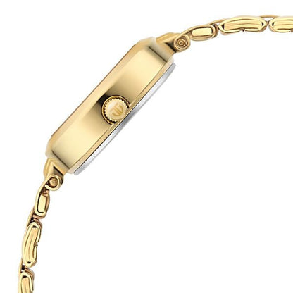 Titan Lagan Silver Dial Analog Metal Strap Watch for Women