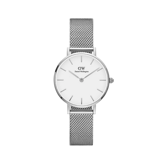 Daniel Wellington Petite Women White Round Dial Analog Watch