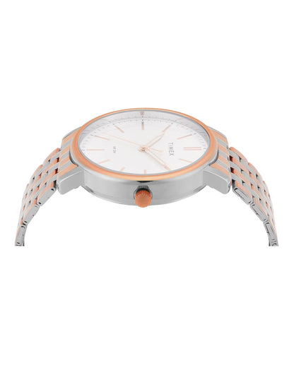 Timex Men White Dial Analog Watch - TWTG12801